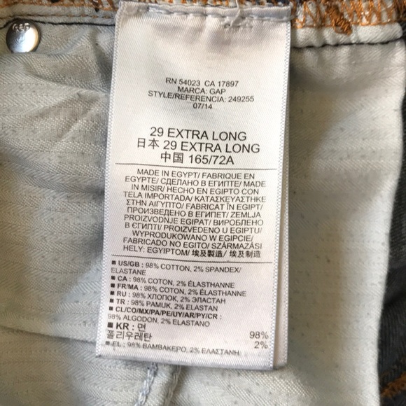GAP Dark Wash Legging Jean - Picture 6 of 8